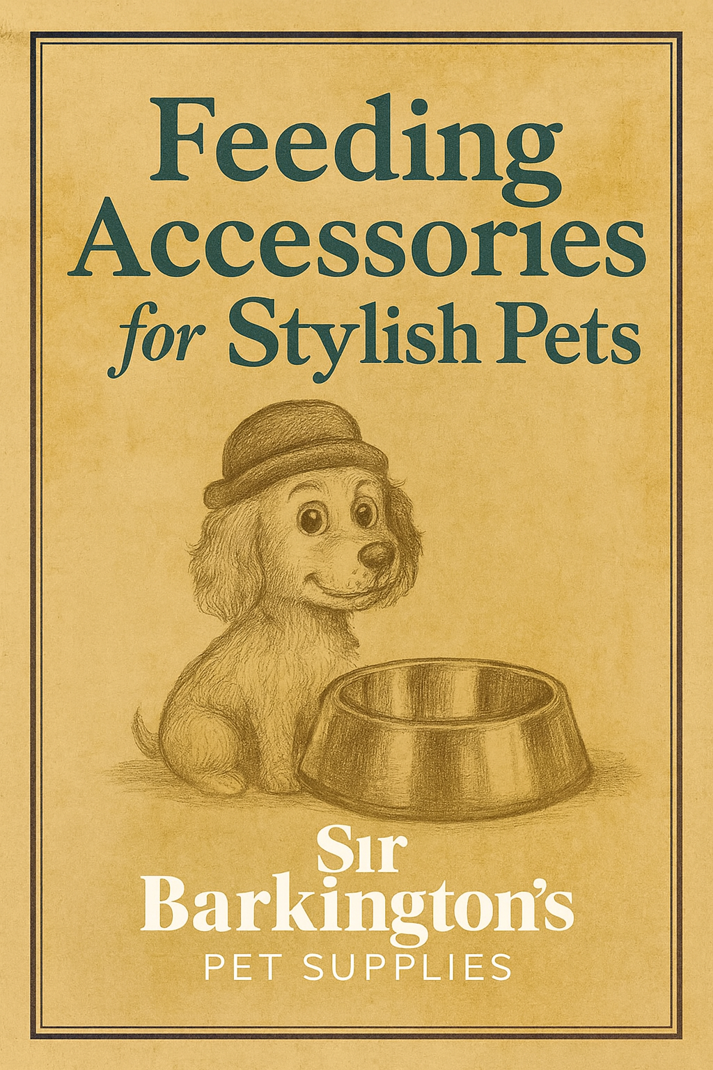 Feeding Accessories for Distinguished Pets