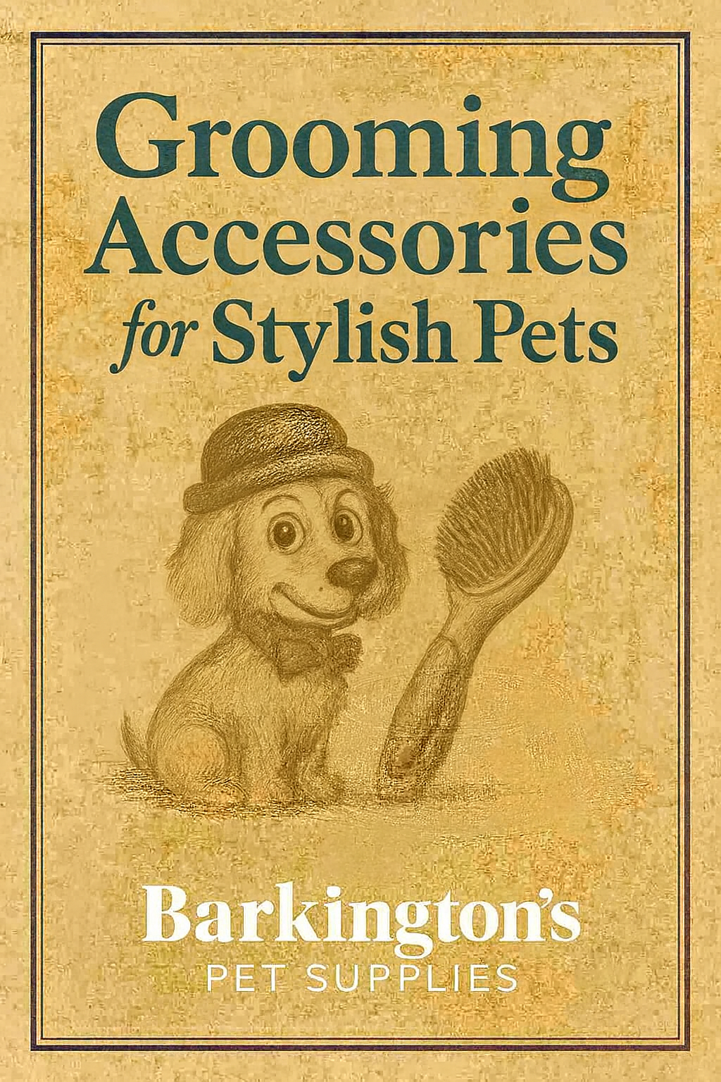 Sir Barkington’s Grooming Parlour: Brushes, Clippers & Elegance