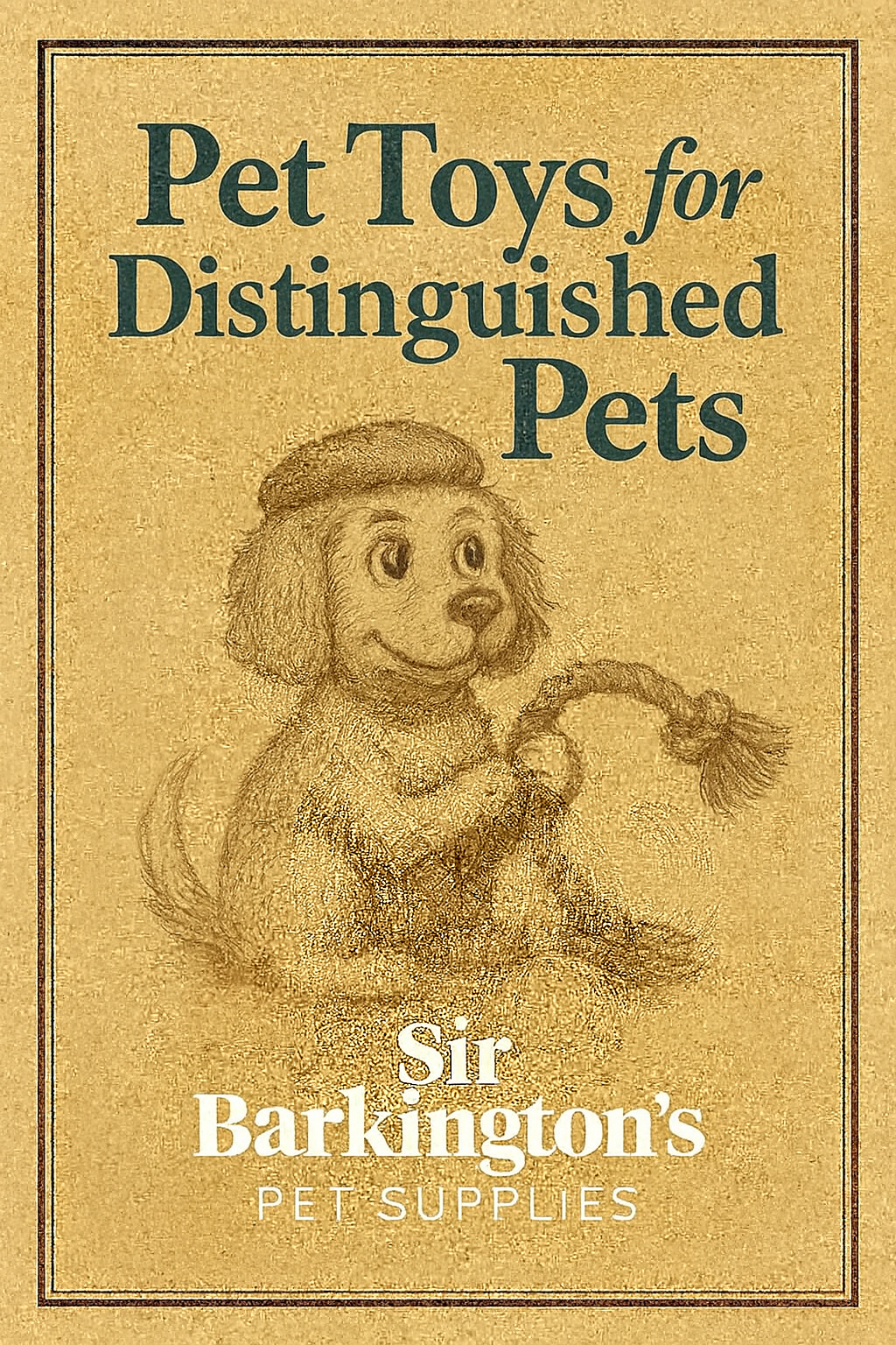 Toys for Distinguished Pets