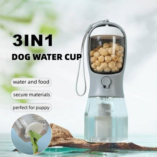The Aristopup Three‑in‑One Travel Cup - Sir Barkington’s Pet Supplies