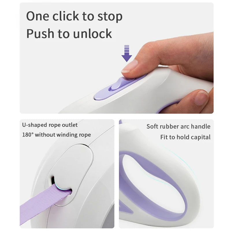 Sir Barkington’s AeroLead™ Lightweight Retractable Leash
Durable, Smooth‑Glide Retractable Leash for Dogs & Cats (3m / 5m) - Sir Barkington’s Pet Supplies