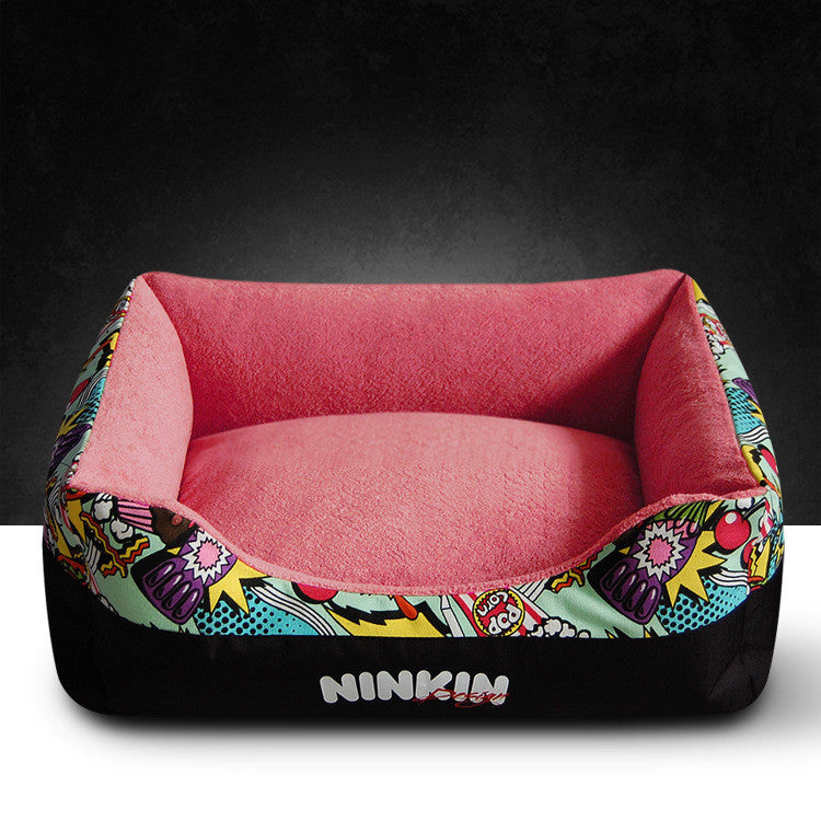 Colorful Pet Nest – NINKIN Edition - Sir Barkington’s Pet Supplies