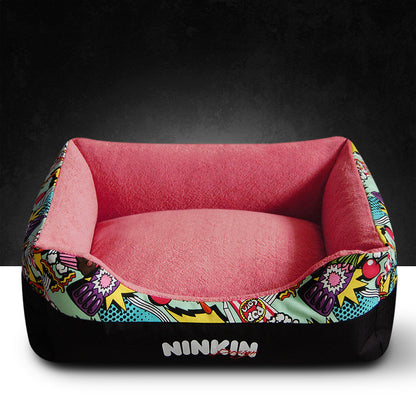 Colorful Pet Nest – NINKIN Edition - Sir Barkington’s Pet Supplies