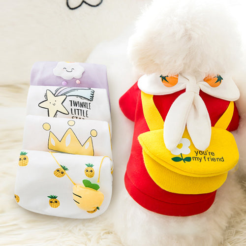 Fashion Cute Cartoon Pet Autumn And Winter Clothes - Sir Barkington’s Pet Supplies