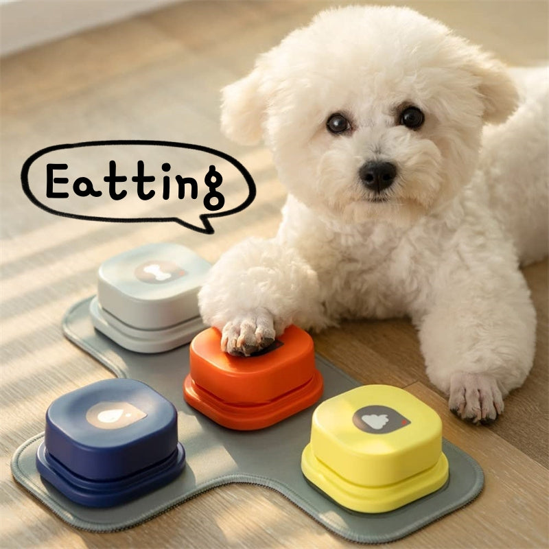 Recordable Pet Communication Button — Gentle Learning Support - Sir Barkington’s Pet Supplies