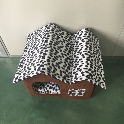 🏡Pet Supplies Winter Pet kennel Double Roof Dog House - Sir Barkington’s Pet Supplies
