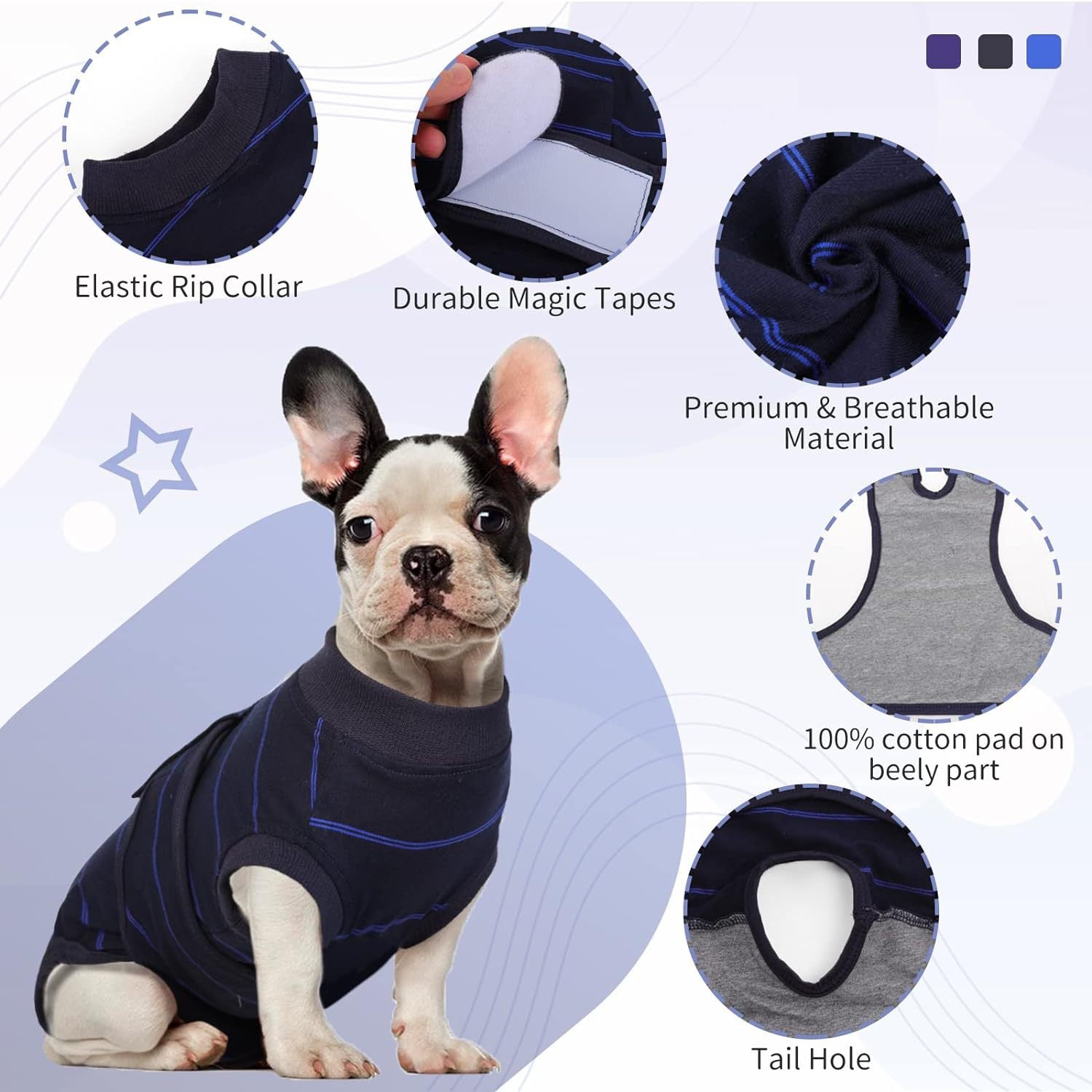 Sir Barkington’s Noble Recovery Attire — Dog Rehabilitation Jumpsuit - Sir Barkington’s Pet Supplies