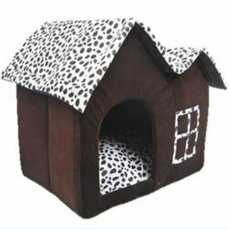 🏡Pet Supplies Winter Pet kennel Double Roof Dog House - Sir Barkington’s Pet Supplies