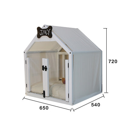 🏡 The Pet Cottage — Elegant Wooden Hut for Cats & Small Dogs - Sir Barkington’s Pet Supplies