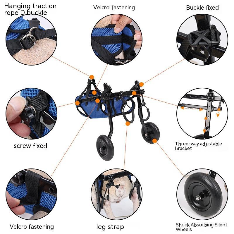 Sir Barkington’s Noble Scooter — Pet Disabled Dog Wheelchair - Sir Barkington’s Pet Supplies