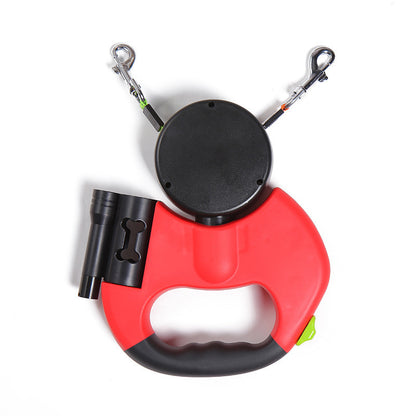 Sir Barkington’s LuminaLead™ Retractable Leash - Sir Barkington’s Pet Supplies